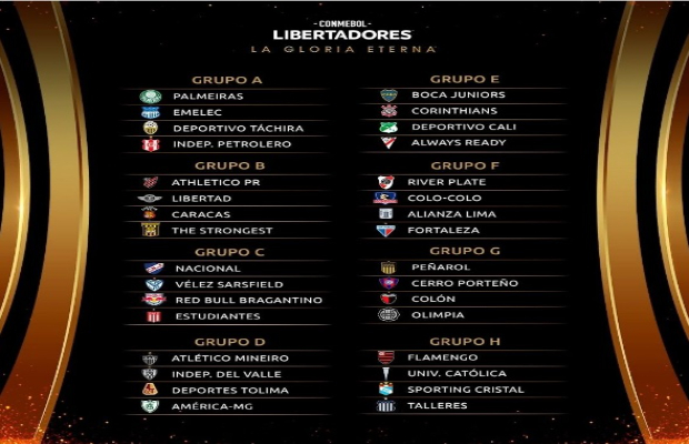 Libertadores: veja os confrontos das oitavas de final definidos em