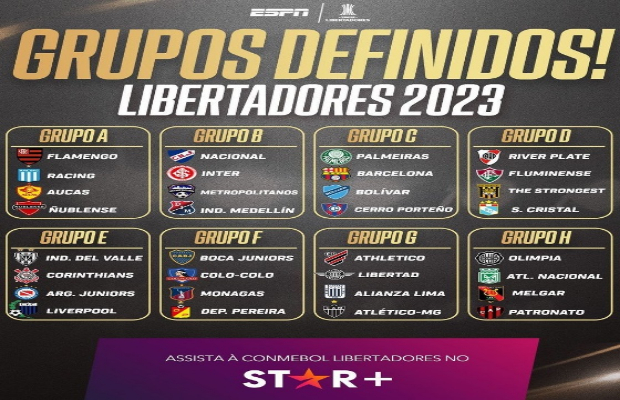 Libertadores 2023: fase de grupos começa nesta terça; veja os